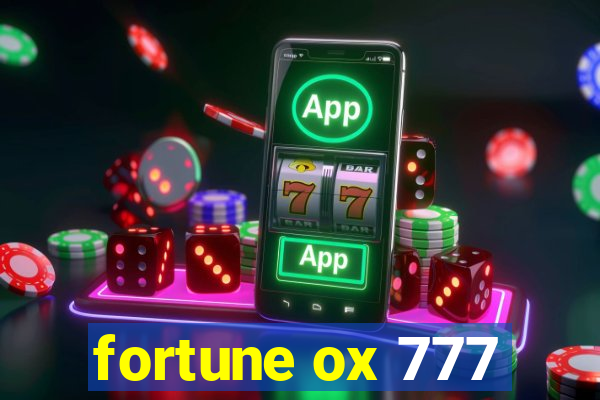 fortune ox 777